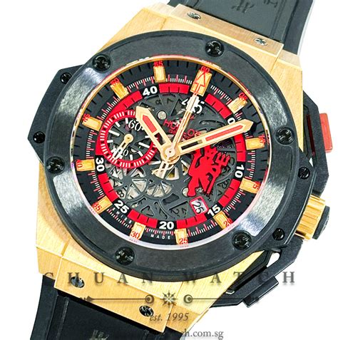 hublot king power red devil replica|King Power 'Manchester United Red Devil', Reference 716.CI  .